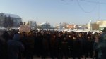 В Куйбышеве в 30-градусный мороз полтысячи охотников вышли на митинг против продажи охотугодий 